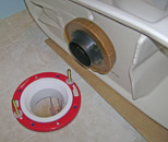 toilet seal - wax ring and flange